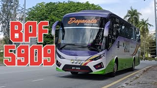 BAS DAYASAKTI TRAVEL \u0026 TOURS MELINTAS - BPF5909✓  SKSBUS✓ E138✓