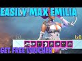 😍Emilia एक ही बार में FULL Max In Bgmi/Pubgm🔥 || How To Max Emilia Character | Get Character Voucher