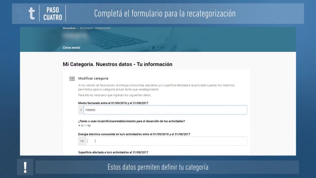 ¿Cómo Me Recategorizo En El Monotributo? - YouTube