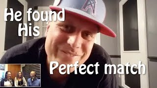 He finds his perfect match in a transgender woman