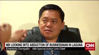 NBI looks into abduction of businessman in Laguna