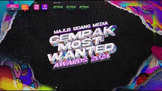 MAJLIS SIDANG MEDIA GEMPAK MOST WANTED AWARDS 2024