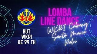 Lomba Line Dance WKRI Cab. Santa Maria Palu | HUT WKRI Ke 99 Th