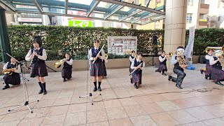 大西学園中高等学校吹奏楽部 「Make Her Mine」「Sing Sing Sing 」 「おどるポンポコリン」②