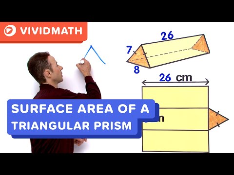 Surface Area of a Triangular Prism Surface Area of a Triangular Prism
