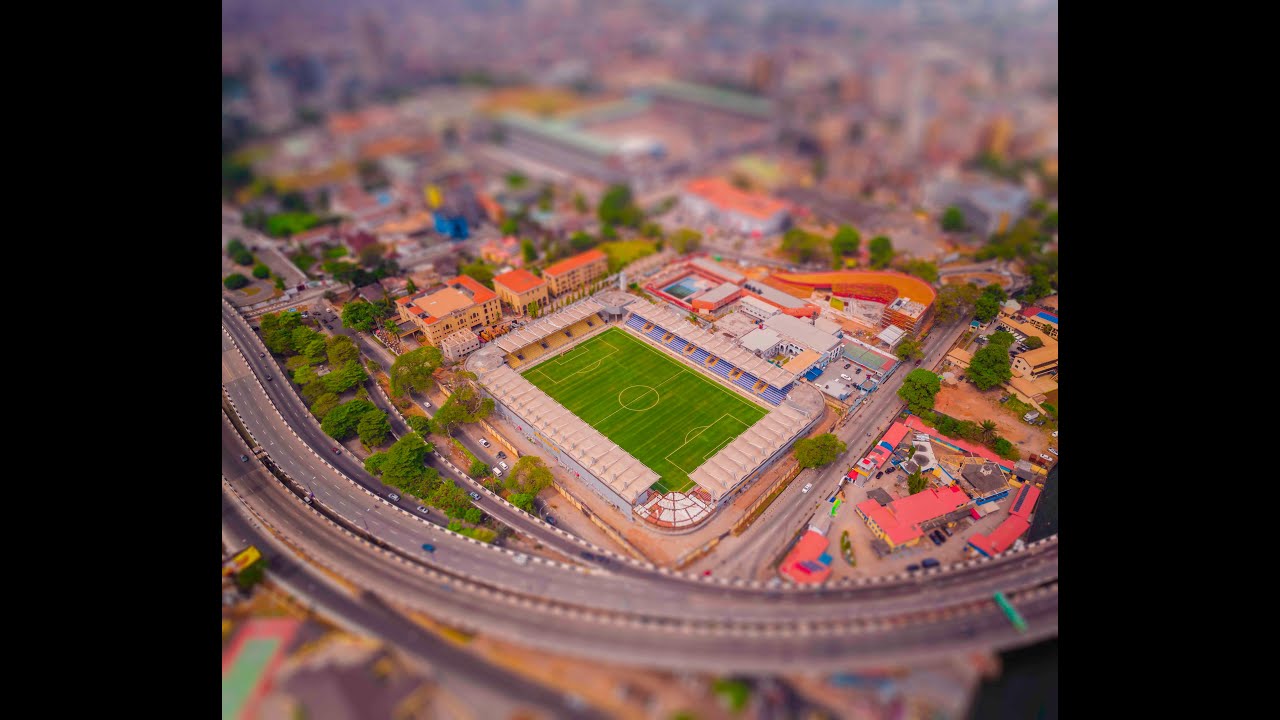 The New Mobolaji Johnson Arena ( ONIKAN STADIUM ) Lagos, Nigeria / FPV ...