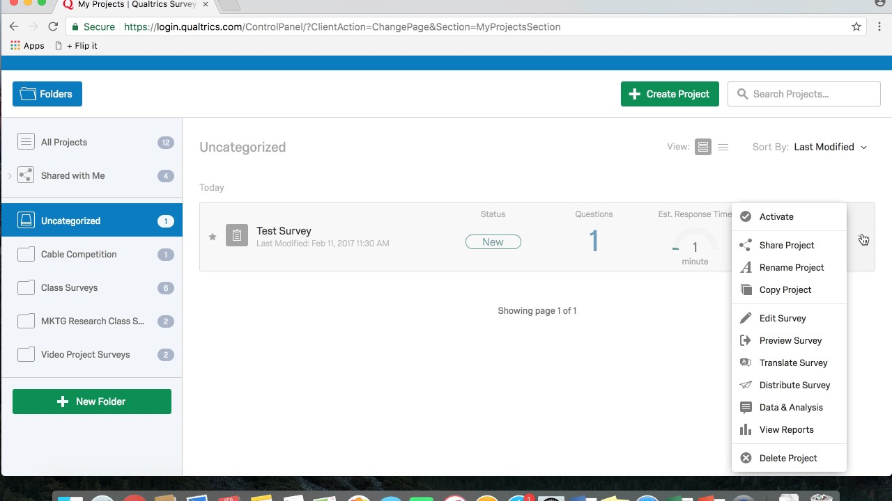 Creating A Survey In Qualtrics - YouTube