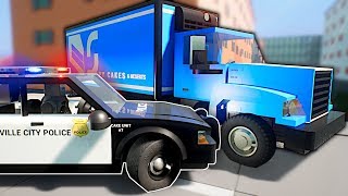 The Biggest Police Chase in Brick Rigs! - Lego Cops and Robbers