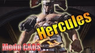 Hercules en modo CAOS (Chaos) // Como derrotar a hercules GOW3 (muerte de hercules)