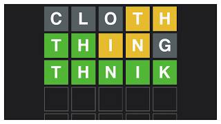 Wordle.. But theres a Typo..