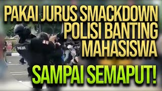 🔴 LIVE! PAKAI JURUS SMACKDOWN, POLISI BANTING MAHASISWA SAMPAI SEMAPUT! | REFLY HARUN TERBARU
