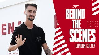 Fabio Vieira's first day at The Arsenal | Behind the scenes at Arsenal Training Centre