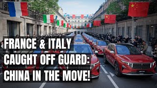 China’s Surprising Strike on France \u0026 Italy: Europe’s Next Move Revealed! Electric Cars \u0026 Tariffs