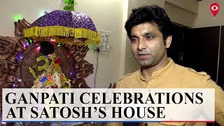 Ganpati at Santosh Juvekar Home 2017 | Interview | Mumbai Live