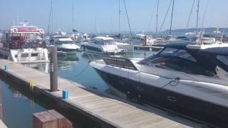 Poole Quayside in summertime