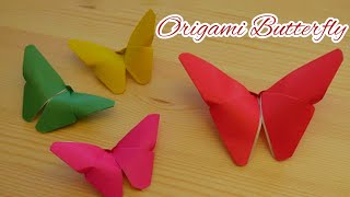 DIY How to make easy paper origami butterfly 🦋 / paper crafts for school / butterflies making