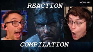 Metal Gear Solid 3 Remake - Trailer Reaction Compilation