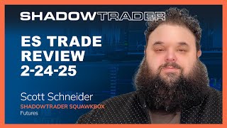 ES Trade Review 2-24-2025