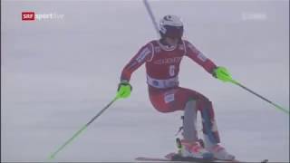 Henrik Kristoffersen takes third place Men's Slalom - Levi FIS Alpine Skiing World Cup 2017