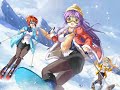 日版女神online angelic crest 支線 滑雪的樂趣 クール女角