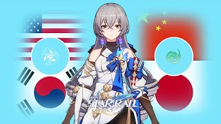 Bronya Voice in 4 Different Languages (Skills \u0026 Ultimate) | Honkai: Star Rail Bronya