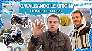 La prova dei 20 euro - BMW R 80 G/S vs BMW R1300 GS Adventure #discovering #Monferrato #astigiano