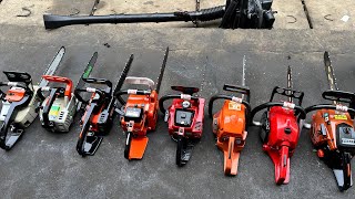 10/1 MÁY KHAI THÁC lô t máy cưa xích nhật bãi siêu mạnh ECHO4401 SHINDAIWA STIHL HITACHI