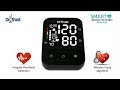 Dr Trust USA SMART BP Blood Pressure Monitor - English/Hindi/Mute talk