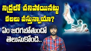 నిద్రలో చనిపోయినట్టు కలలు వస్తున్నాయా? || Real Facts Behind Dreams || SumanTV