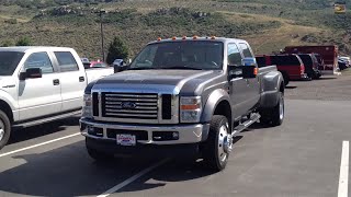 2008 Ford F-450 Lariat 6.4 Powerstroke full tour (startup, engine, interior, exterior)