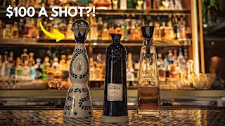 Reviewing the most expensive tequilas at a bar! (are they worth the price?!)