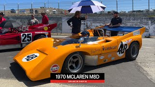 Zak Brown Races a 1970 McLaren M8D Can-Am in Monterey