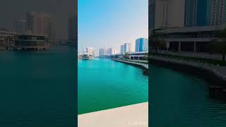 Amwaj Lagoon bahrain 🤩#shorts #amwaj #bahrain