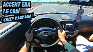 1.6 MULTİJET'TEN İYİMİ ? HYUNDAİ ACCENT ERA 1.5 CRDİ İLE KUZEY MARMARA POV SÜRÜŞ