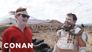 Behind The Scenes Of Conan's "Mad Max" Comic-Con® Cold Open | CONAN on TBS