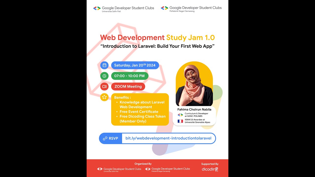Web Development Study Jam 1 0 Youtube