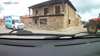 Un paseo en coche por las Calles de Salas de los Infantes ( BURGOS )