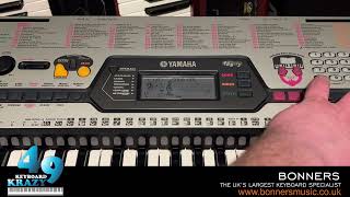 Yamaha EZ-20 Keyboard - Tutorial