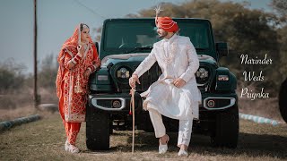 Narinder Weds Priyanka | Best wedding Cinematic | Jagpal Photography |94652-87778