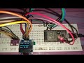 MicroPython: BME280 and SSD1306 OLED with ESP32-ESP8266