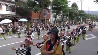 帯屋町筋ｼﾞｭﾆｱ隊 10日 本家高知よさこい2012 梅ノ辻 mususukunjp