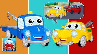Tow Truck Song Kids Learning Video with Fun Music by Ralph And Rocky Cars