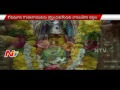 huge devotees rush at mahalakshmi temple in vemulawada ntv