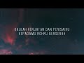 seperti rusa rindu sungaimu nikita lyrics lagu rohani kristen