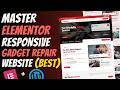 🔥Master ELEMENTOR: Create a Modern Responsive GADGET REPAIR Website | WordPress Tutorial 2026