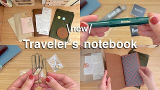 Traveler’s notebook/トラベラーズファクトリー買った物🤎新しく迎えた可愛い小物✒️