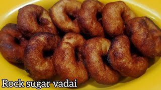 Chettinad Rock sugar vada | kalkandu vada | Rock sugar vada recipe in English | vada recipe