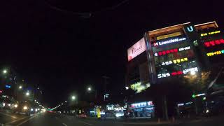 고프로8 저조도 야간 운전 영상 4k gopro8 lowlight drive