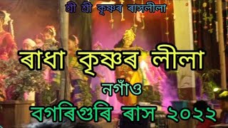 ৰাসত ৰাধা কৃষ্ণৰ লীলা | The love of Radha and Krishna  Bogoriguri rakh | nagaon rakh