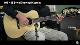 마틴 커스텀샵 OM-45S Style Kingwood / Martin Custom Shop